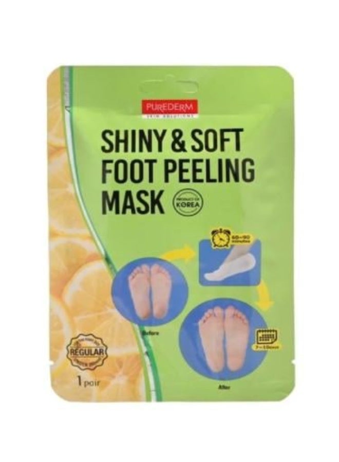 Foot Peeling Mask for Shiny and Smooth Feet 1 Piece